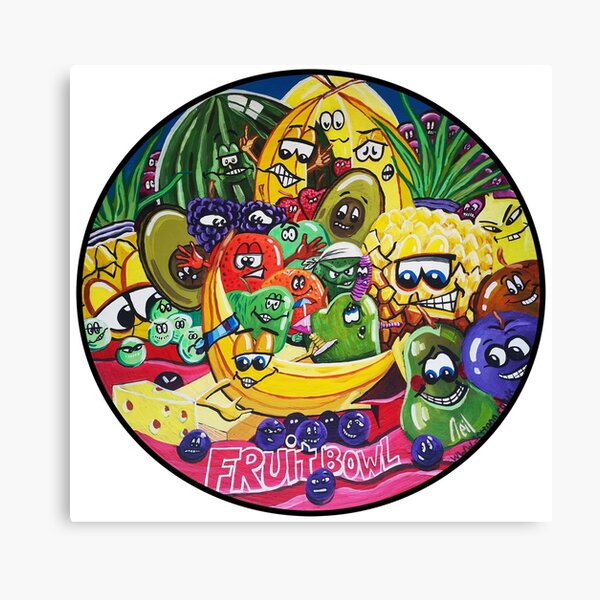 Fruit Bowl Canvas Print