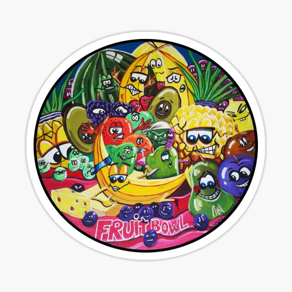 Fruit Bowl Sticker