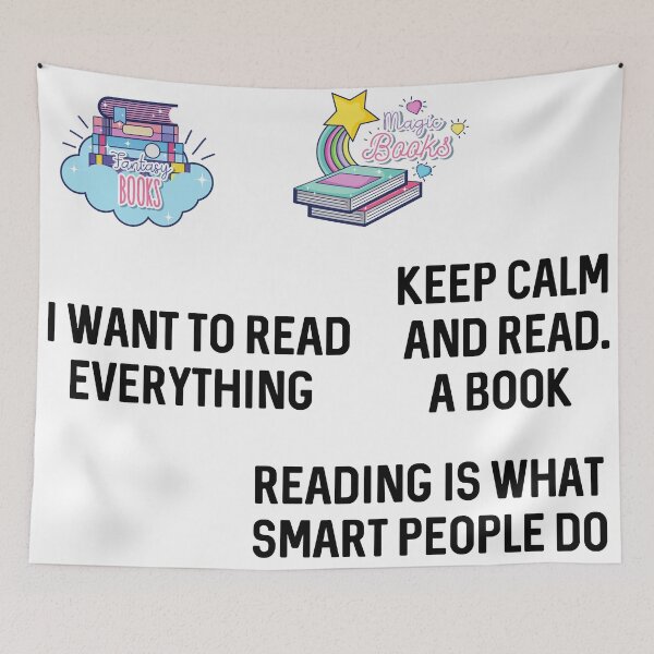 Item preview, Book Lovers Sticker Pack  designed and sold by ProtonProject.
