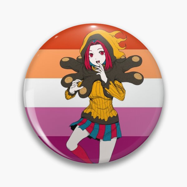 Item preview, Anzu Kinashi lesbian pin  designed and sold by Cosplayshin.