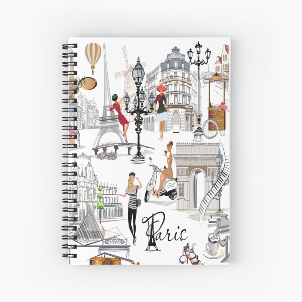 Aperçu de l'œuvre Voyage à Paris créée et vendue par OliviaAndAva.