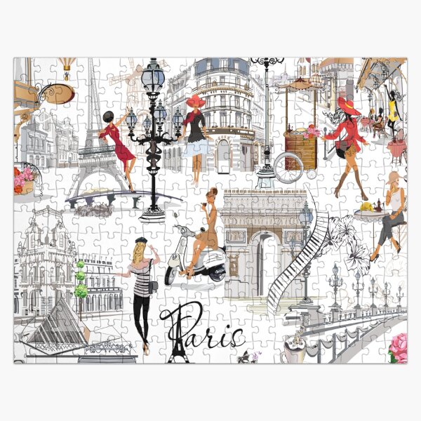 Item preview, Travel to Paris designed and sold by OliviaAndAva.