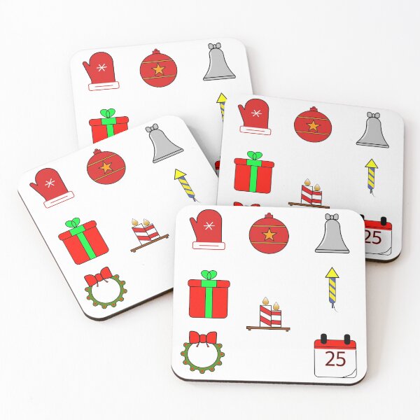 Item preview, Eight Christmas Stickers Pack designed and sold by Marvelpic.