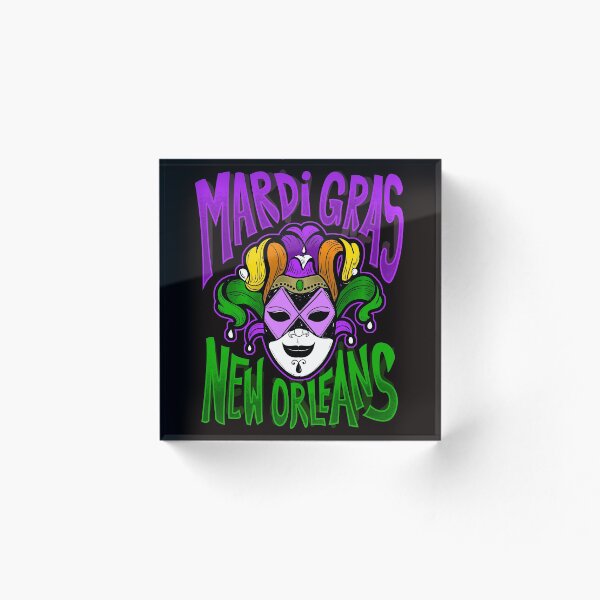 Aperçu de l'œuvre Masque de Mardi Gras New Orleans cadeau drôle créée et vendue par Coconil.