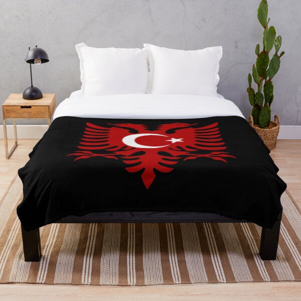 Item preview, Bandera de Turquía Albania designed and sold by emeksedesign.