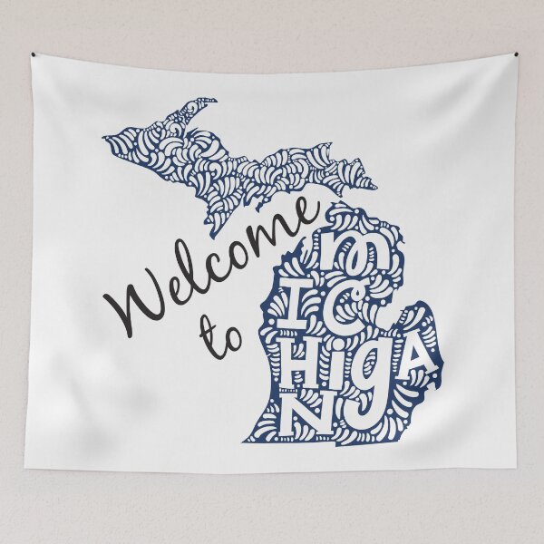 Item preview, Welcome To Michigan designed and sold by 4AllTimes.