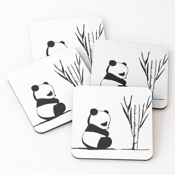 Item preview, Panda is not hungry designed and sold by Safawoodsart.