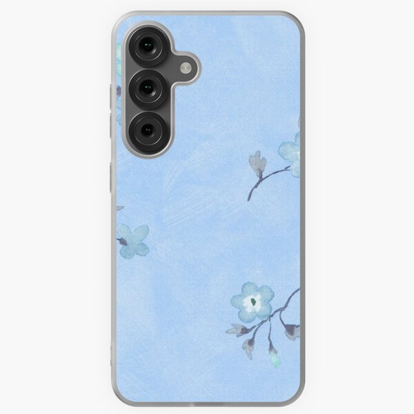 Smal Blue Flower Samsung Galaxy Soft Case