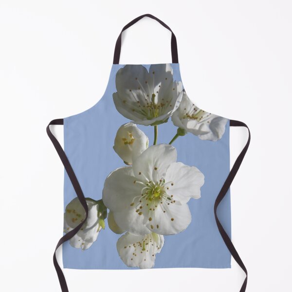 Item preview, cherries in blosssom on blue serenity designed and sold by AHELENE.