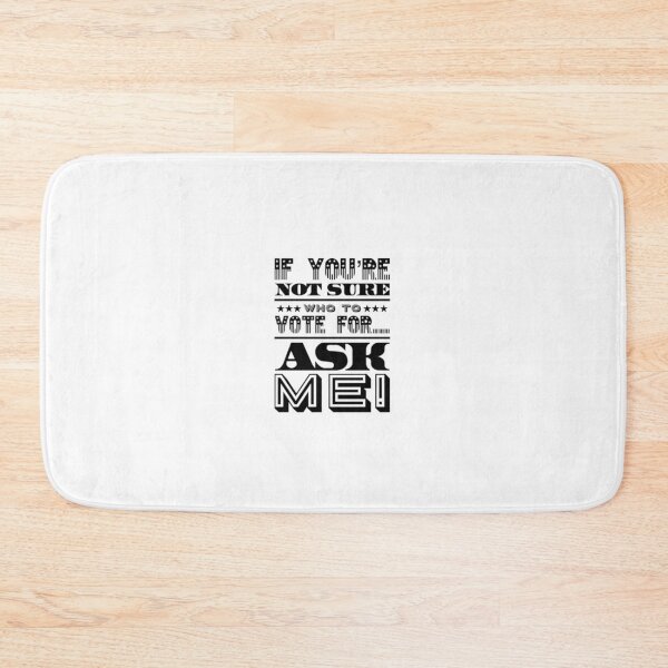 Item preview, Who to Vote For—Ask Me designed and sold by Twittlefish.