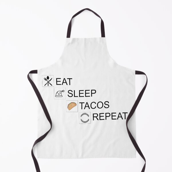 Item preview, Eat sleep tacos repeat designed and sold by YAHIA-14.