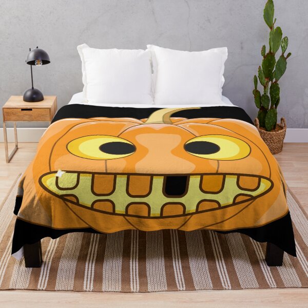 Item preview, Halloween Pumpkin Face: Laugh with a Black Tooth designed and sold by Moyanana.