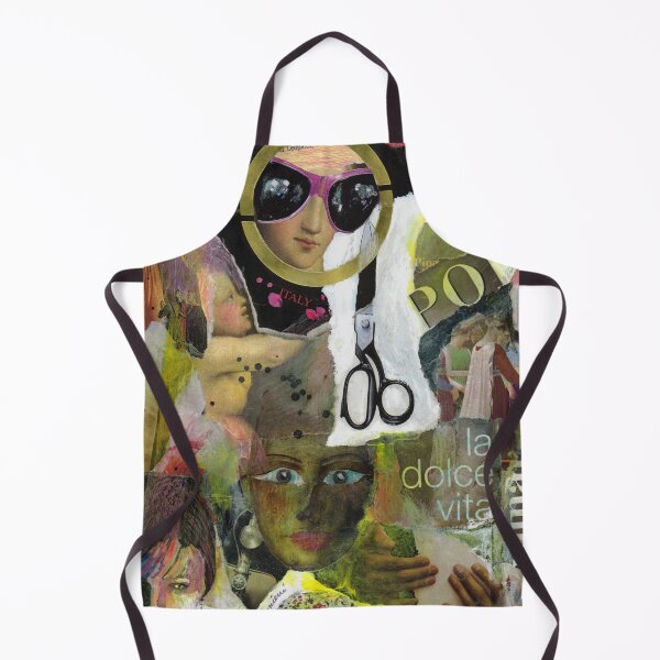 Item preview, La dolce vita (collage and mixed media) designed and sold by Hanski2020.