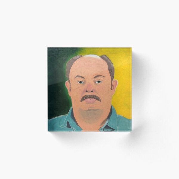 Sit on You Guy - Oil on Canvas - YouTube Art Acrylic Block