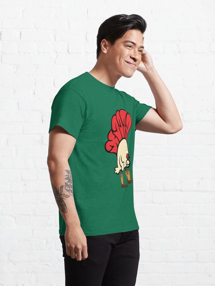 Vista alternativa de Camiseta clásica Pollo Vaquero
