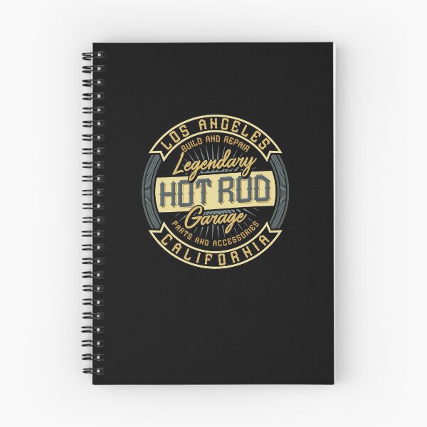 Item preview, Hotrod Garage California Los Angeles Logo Sign designed and sold by Two Left Hands Design.