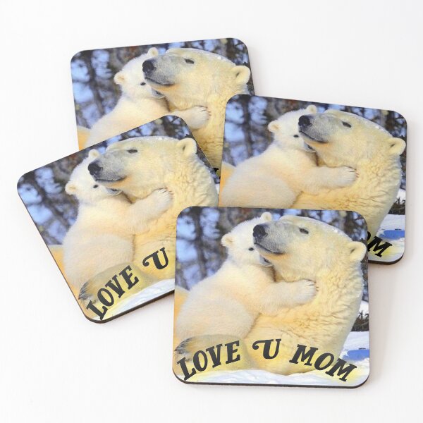 Item preview, Love U mom baby bear designed and sold by aysha Irshad.