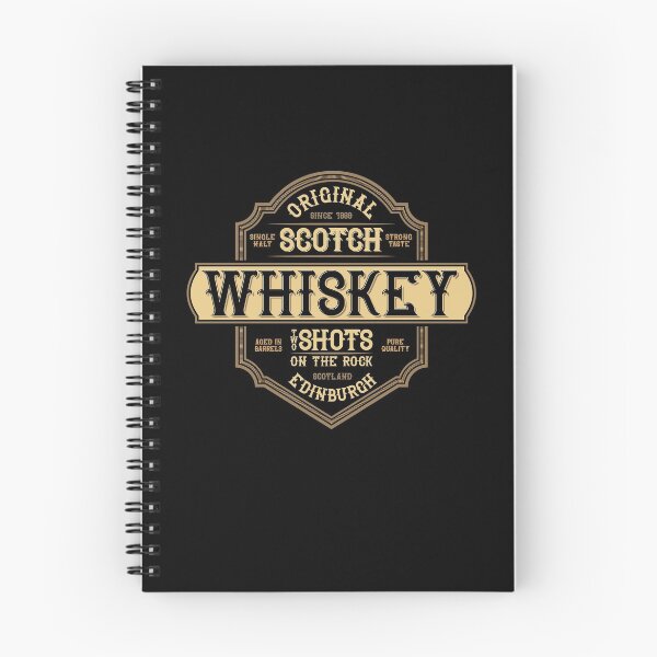 Item preview, Whiskey Bar Logo Font Scotch Logo Shield designed and sold by Two Left Hands Design.