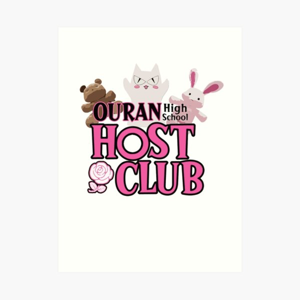 Ouran Highschool Host Club Art Print