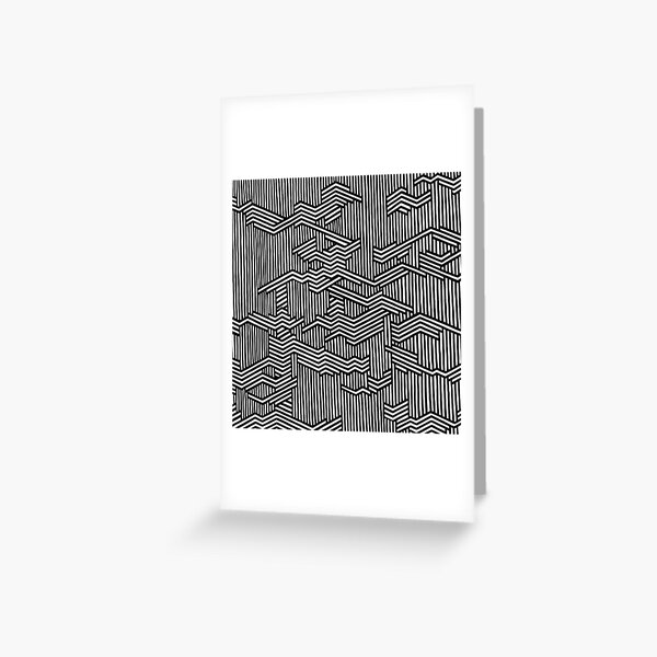 Vibrating Field Greeting Card