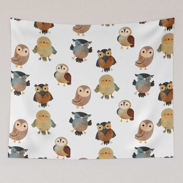 Item preview,  Travelling owl  designed and sold by Designhub14.