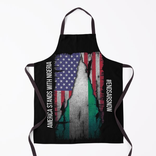 Item preview, AMERICA STANDS WITH NIGERIA END SARS NOW designed and sold by thekyngsqueen.