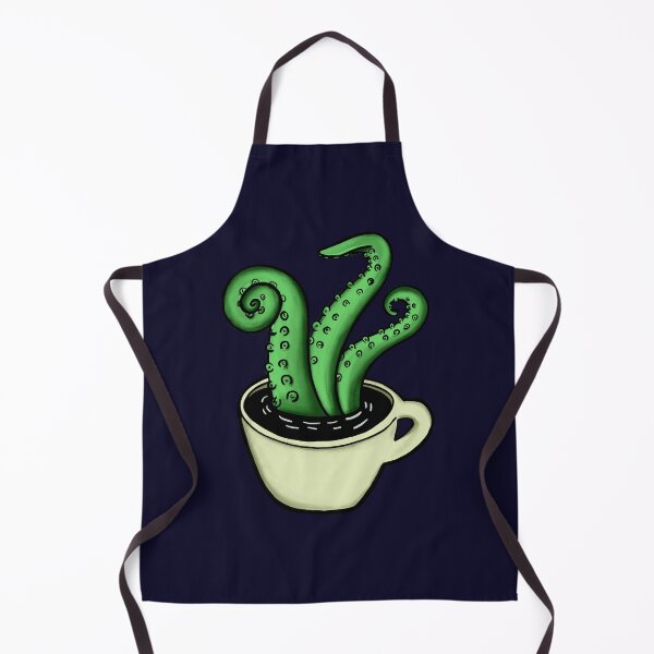 Item preview, Tentacles Coffee illustration designed and sold by RAWWR.