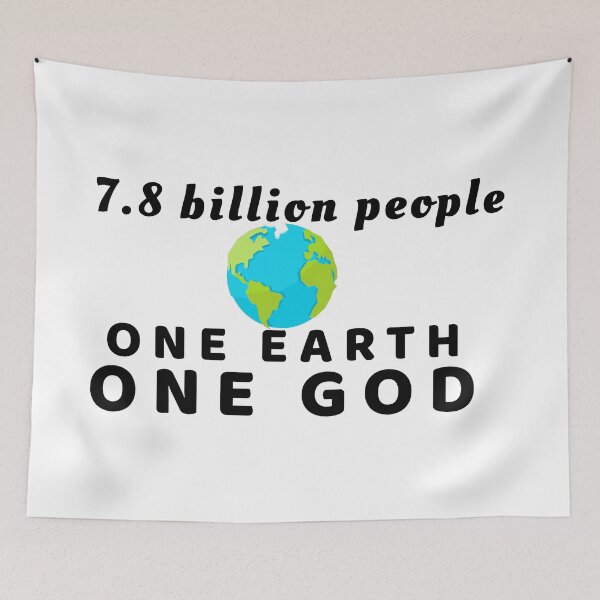 Item preview, Unity of religion | 7.8 billion people one earth one god designed and sold by clewzo.