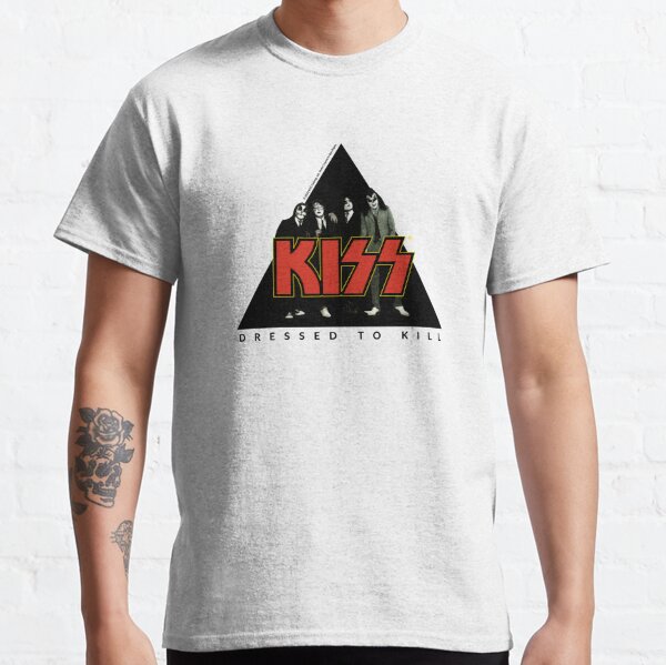 KISS/Atlanta Braves Dressed To Kill T-Shirt - Deaf Man Vinyl