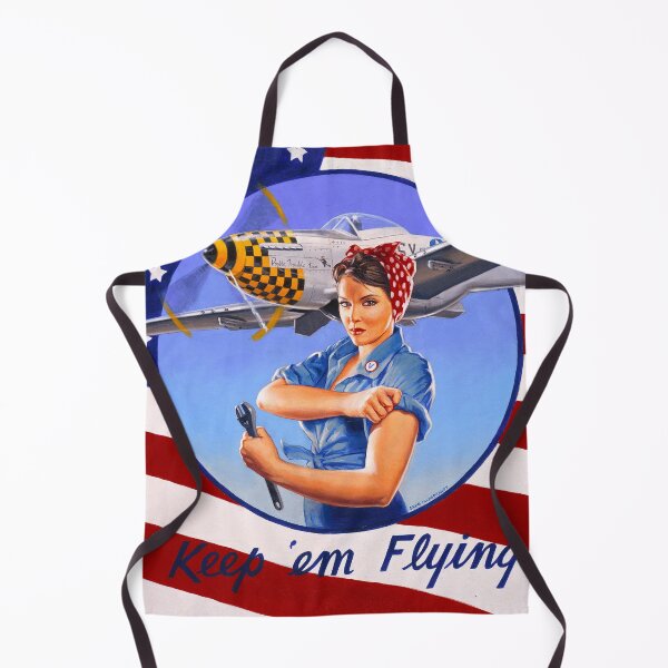 Item preview, Keep Em' Flying -  American Beauties Pin-up art by Greg Hildebrandt designed and sold by spiderwebart.