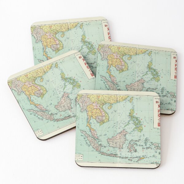 Item preview, Map of Southeast Asia (1950) designed and sold by allhistory.