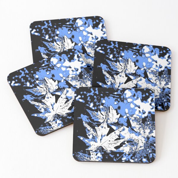 Item preview, Abstract Leaf Design (Blue) designed and sold by RTrivella.