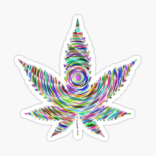 SpaceWeed Sticker