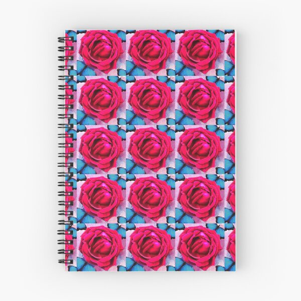 Item preview, Red Rose and Blue Butterflies designed and sold by PicsByTony.