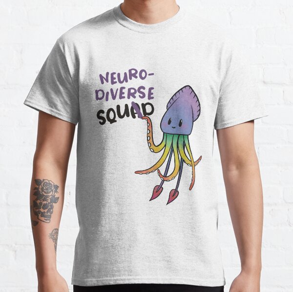 Item preview, Neurodiverse Squid designed and sold by JezWeCan.