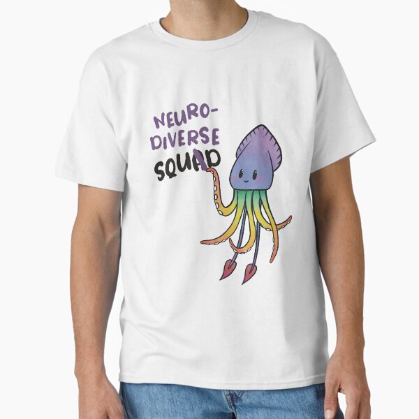 Item preview, Neurodiverse Squid designed and sold by JezWeCan.
