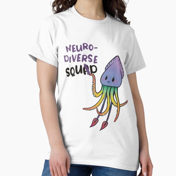 Item preview, Neurodiverse Squid designed and sold by JezWeCan.