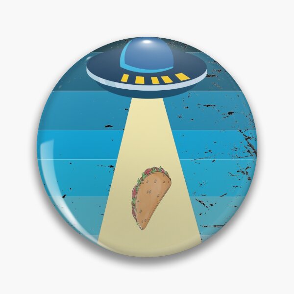 Item preview, flying saucer teleports tacos designed and sold by YAHIA-14.