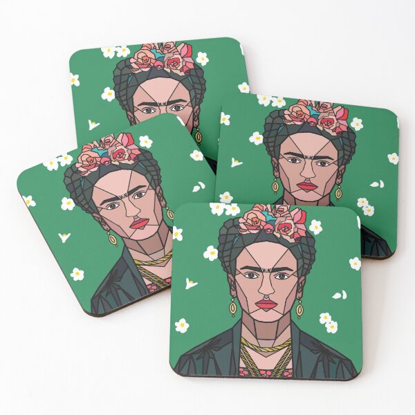 Item preview, Frida Kahlo Geometric - Background designed and sold by Geometricshow.