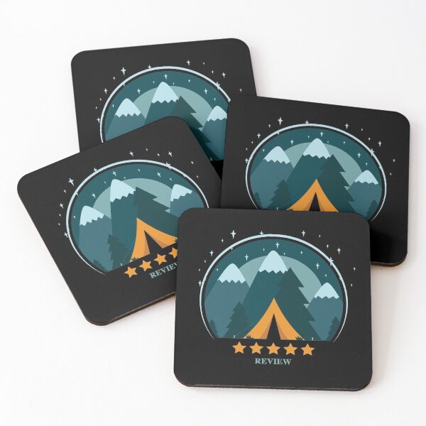 Item preview, Camping 5 Star Review designed and sold by OuterWear.