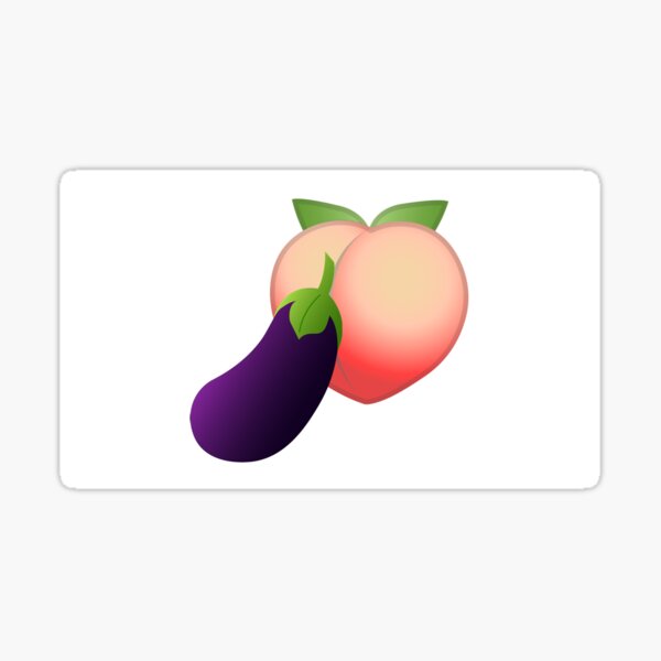 Eggplant Peach Sticker - Eggplant Peach Spray - Discover & Share GIFs