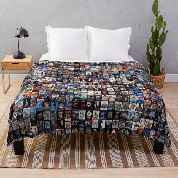 Movie Posters from the 80's Throw Blanket