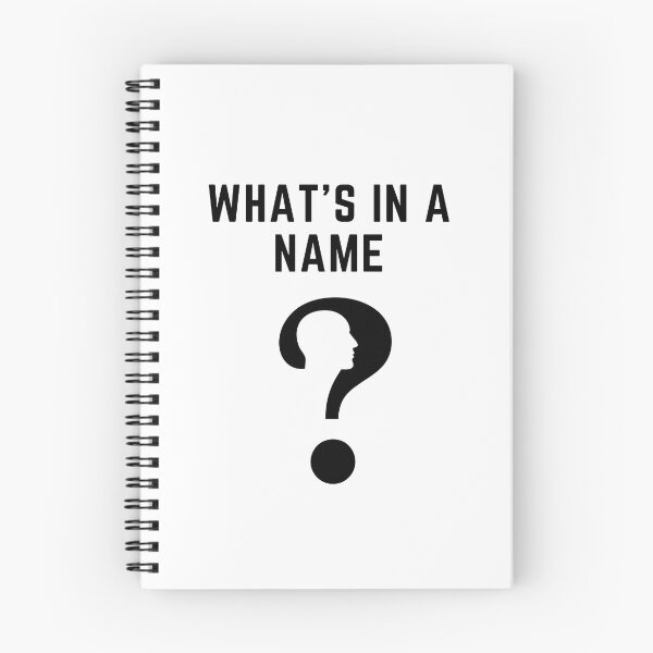 Item preview, What is in a name designed and sold by ActRightToday.