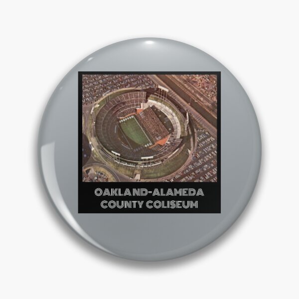 Item preview, Oakland-Alameda County Coliseum- Raiders Silver designed and sold by DeadStadium.
