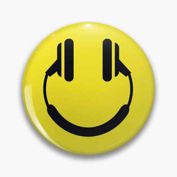 Item preview, Acid Smiley Headphones designed and sold by The Crackerdale Emporium.