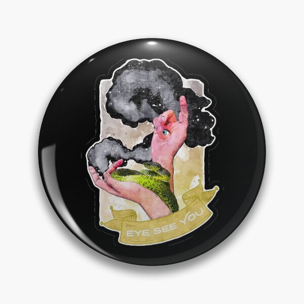 Artikelvorschau, Auge sehen Sie Hexe Third Eye Serpent Magic entworfen und verkauft von TheBearandBunny.
