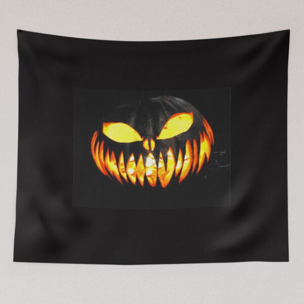 Item preview, haunted pumpkin designed and sold by nikadesign2021.
