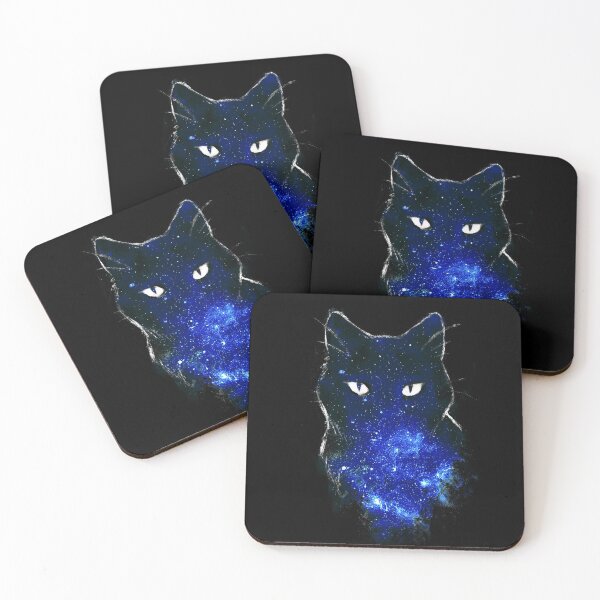 Item preview, Star Galaxy Black Cat - Space Constellation - Cute Kitty designed and sold by BlancaVidal.