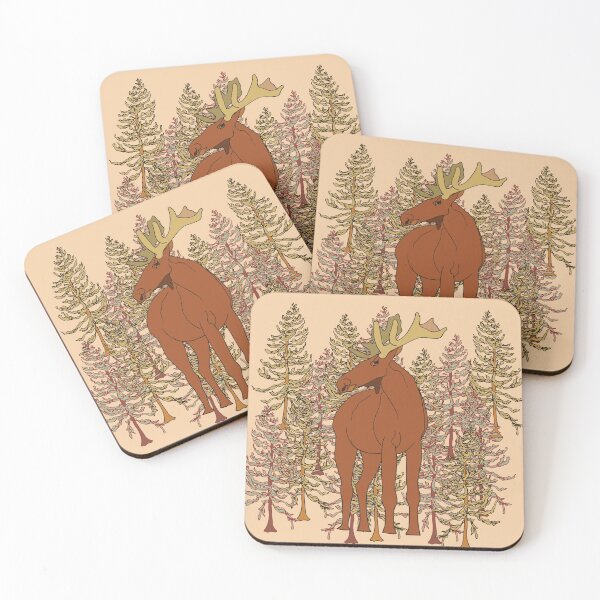 Item preview, Moose in the Forest designed and sold by DeLislesRT.