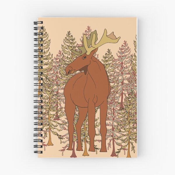 Item preview, Moose in the Forest designed and sold by DeLislesRT.